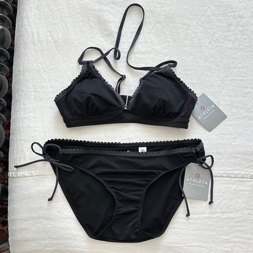 Athleta Black Bikini Set